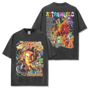 טראוויס סקוט Astroworld - חולצת גרפיקס
