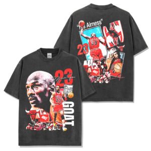 מייקל ג’ורדן goat 23 חולצת גרפיקס