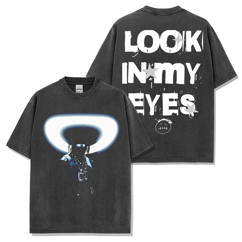 עמוד הבית טראוויס סקוט look in my eyes - חולצת גרפיקס