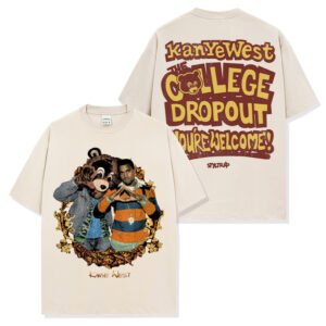 קניה ווסט the dropout bear חולצת גרפיקס