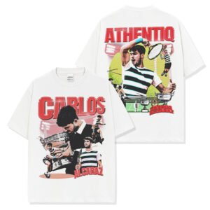 קרלוס אלקרס - חולצת גרפיקס