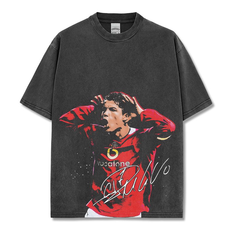 רונאלדו מנצ'סטר יונייטד - חולצת גרפיקס רונאלדו מנצ'סטר יונייטד - חולצת גרפיקס