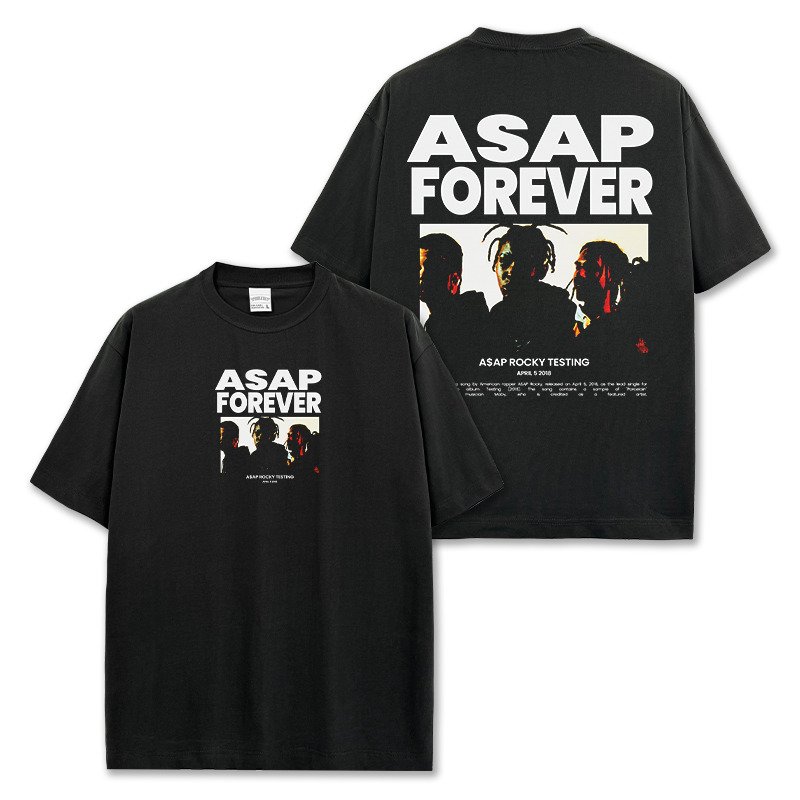 asap forever שחור asap forever שחור